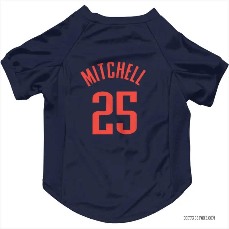 Ajay Mitchell  Navy Oklahoma City Thunder  Cat & Dog Pet Jersey