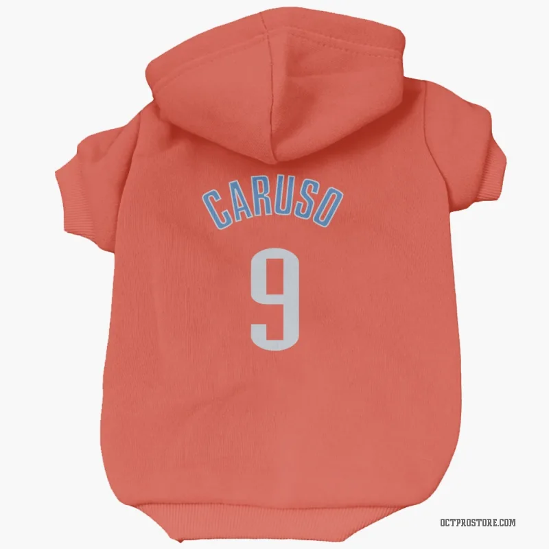 Alex Caruso  Orange Oklahoma City Thunder  Cat & Dog Pet Hoodie