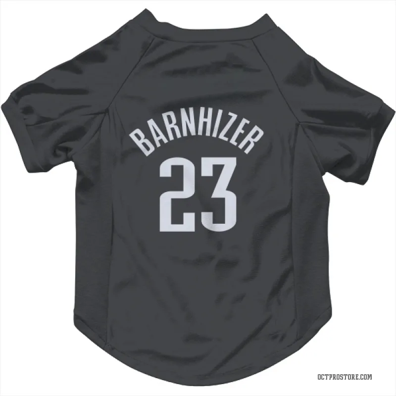 Brooks Barnhizer Black Oklahoma City Thunder Cat & Dog Pet Jersey