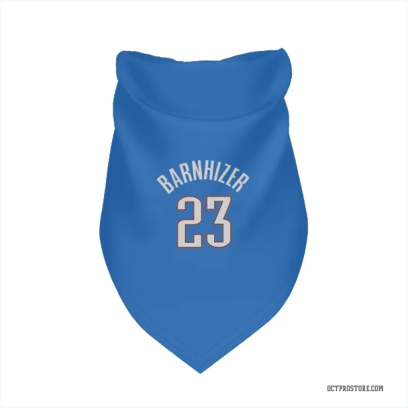 Brooks Barnhizer Blue Oklahoma City Thunder Cat & Dog Pet Bandana