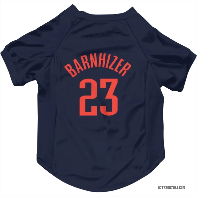 Brooks Barnhizer Navy Oklahoma City Thunder Cat & Dog Pet Jersey