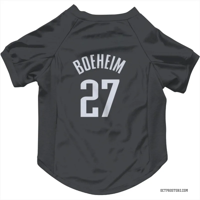 Buddy Boeheim  Black Oklahoma City Thunder  Cat & Dog Pet Jersey