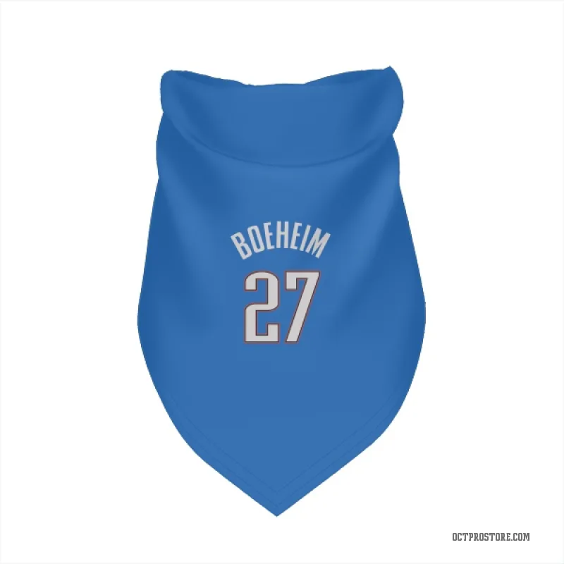 Buddy Boeheim Blue Oklahoma City Thunder Cat & Dog Pet Bandana