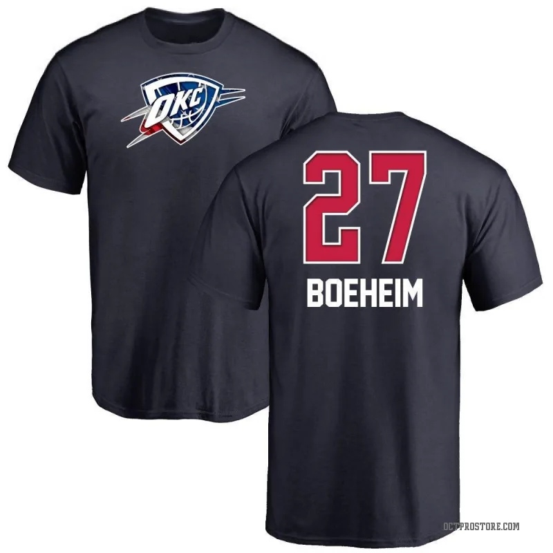 Buddy Boeheim Youth Navy Oklahoma City Thunder Name and Number Banner Wave T-Shirt