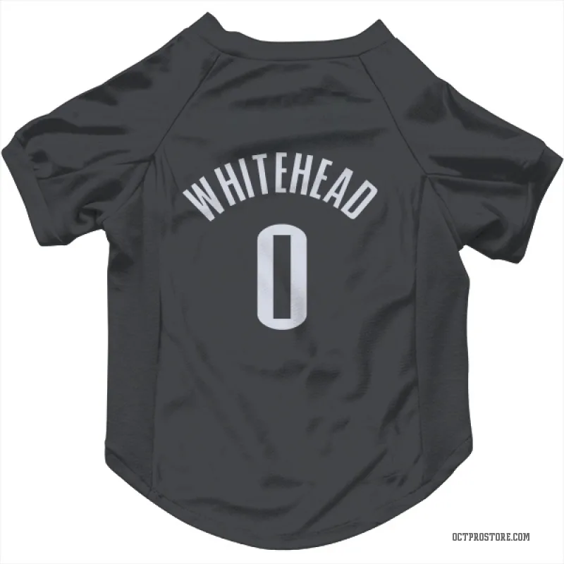 Dariq Whitehead  Black Oklahoma City Thunder  Cat & Dog Pet Jersey