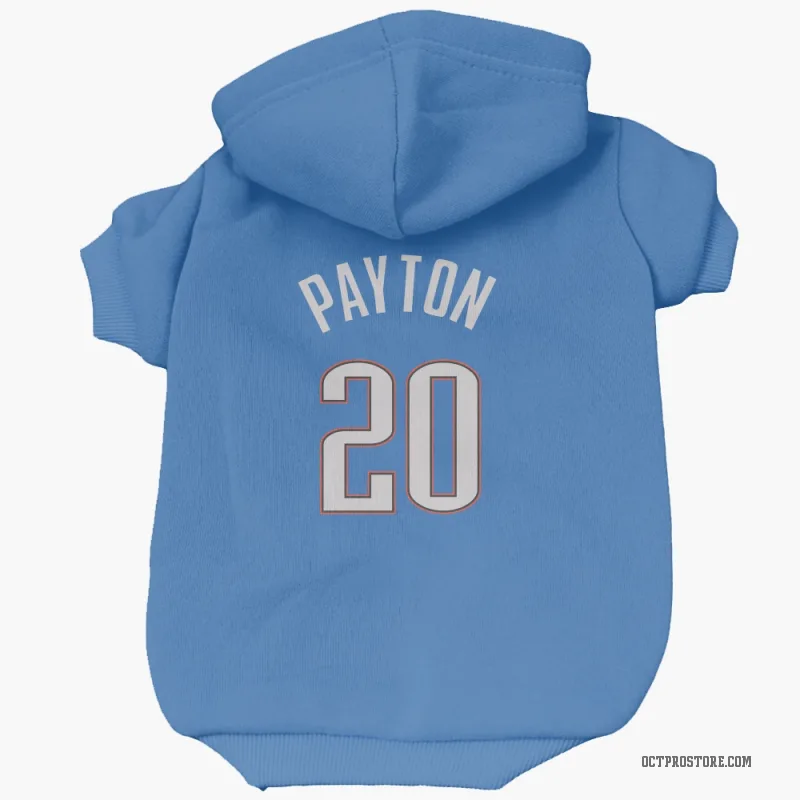 Gary Payton  Blue Oklahoma City Thunder  Cat & Dog Pet Hoodie