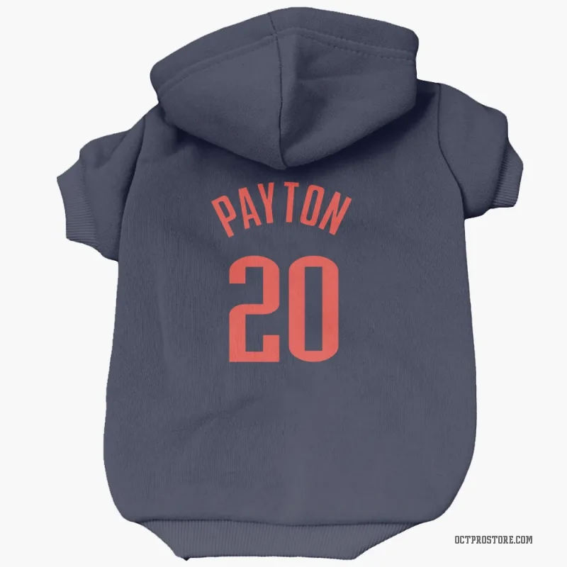 Gary Payton  Navy Oklahoma City Thunder  Cat & Dog Pet Hoodie