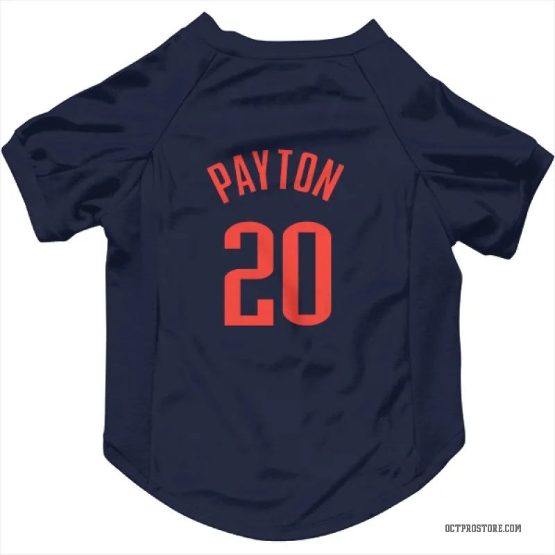 Gary Payton  Navy Oklahoma City Thunder  Cat & Dog Pet Jersey