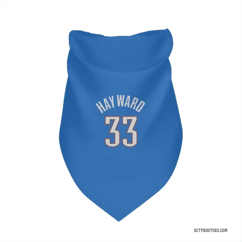 Gordon Hayward  Blue Oklahoma City Thunder  Cat & Dog Pet Bandana
