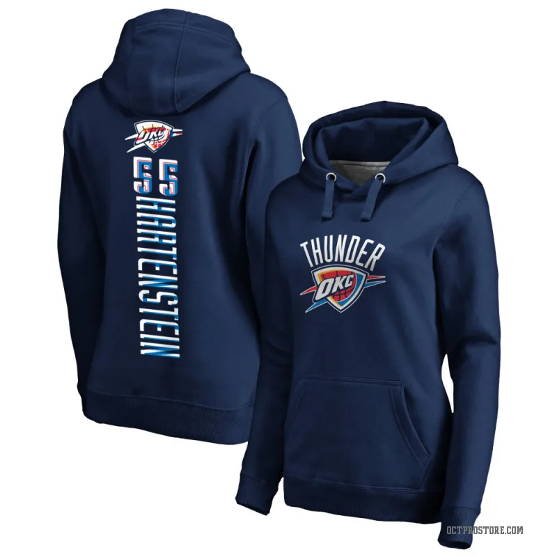 Isaiah Hartenstein Women's Navy Oklahoma City Thunder Branded Backer Pullover Hoodie