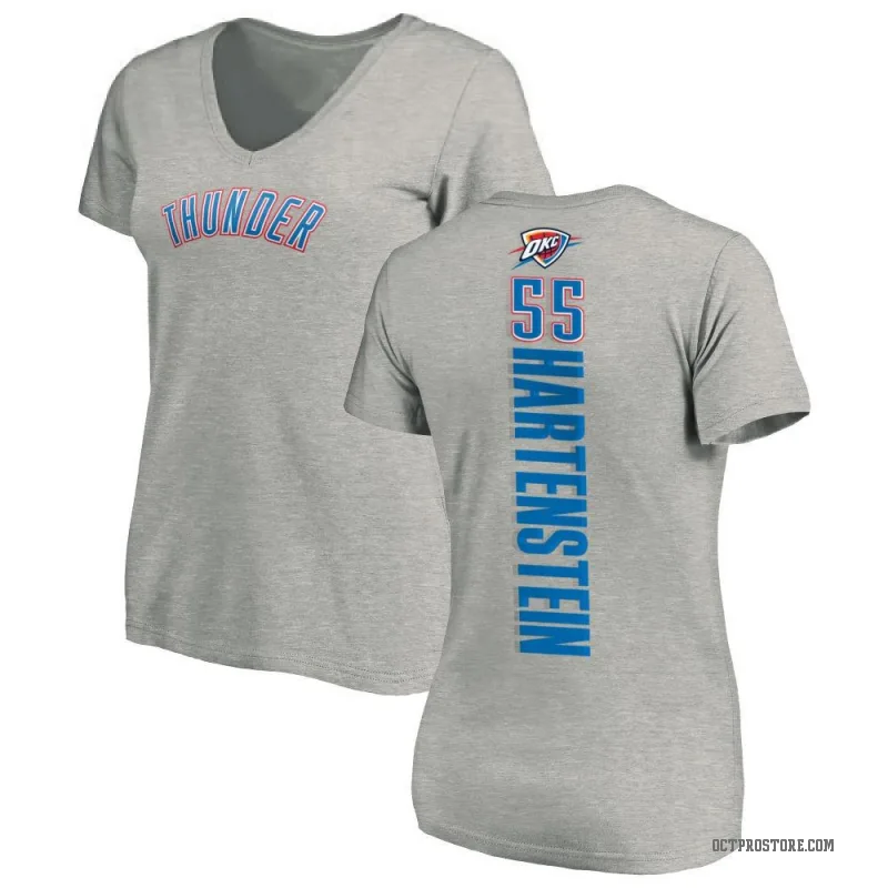 Isaiah Hartenstein Women's Oklahoma City Thunder Ash Backer T-Shirt