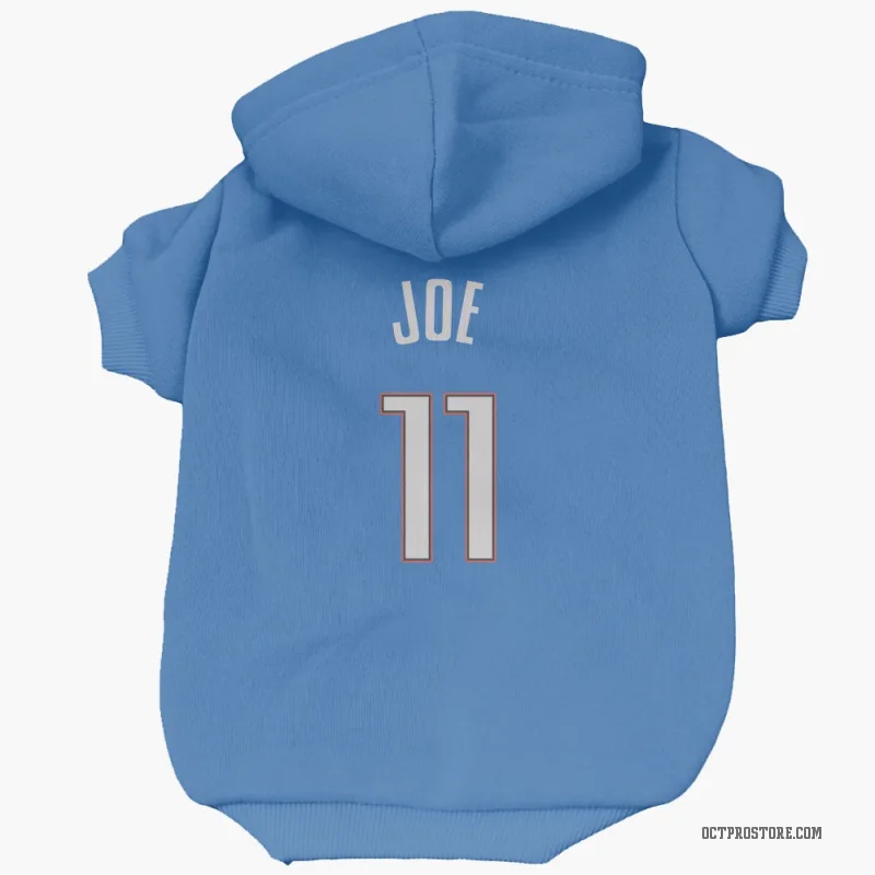 Isaiah Joe  Blue Oklahoma City Thunder  Cat & Dog Pet Hoodie