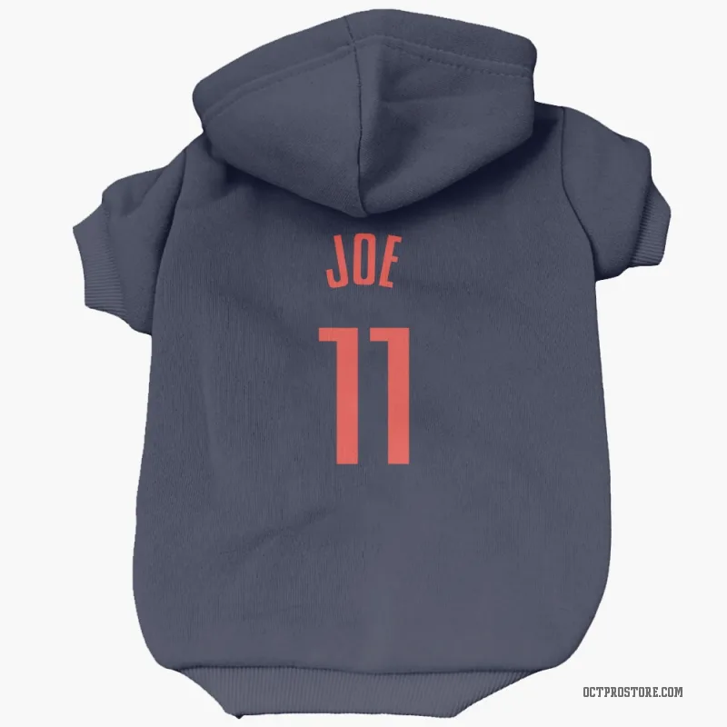 Isaiah Joe Navy Oklahoma City Thunder Cat & Dog Pet Hoodie