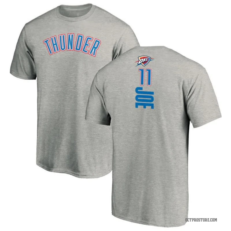 Isaiah Joe Youth Oklahoma City Thunder Ash Backer T-Shirt