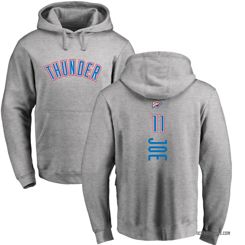 Isaiah Joe Youth Oklahoma City Thunder Branded Ash Backer Pullover Hoodie