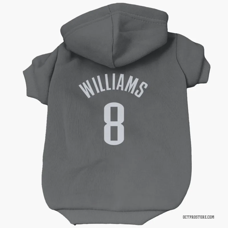 Jalen Williams  Black Oklahoma City Thunder  Cat & Dog Pet Hoodie