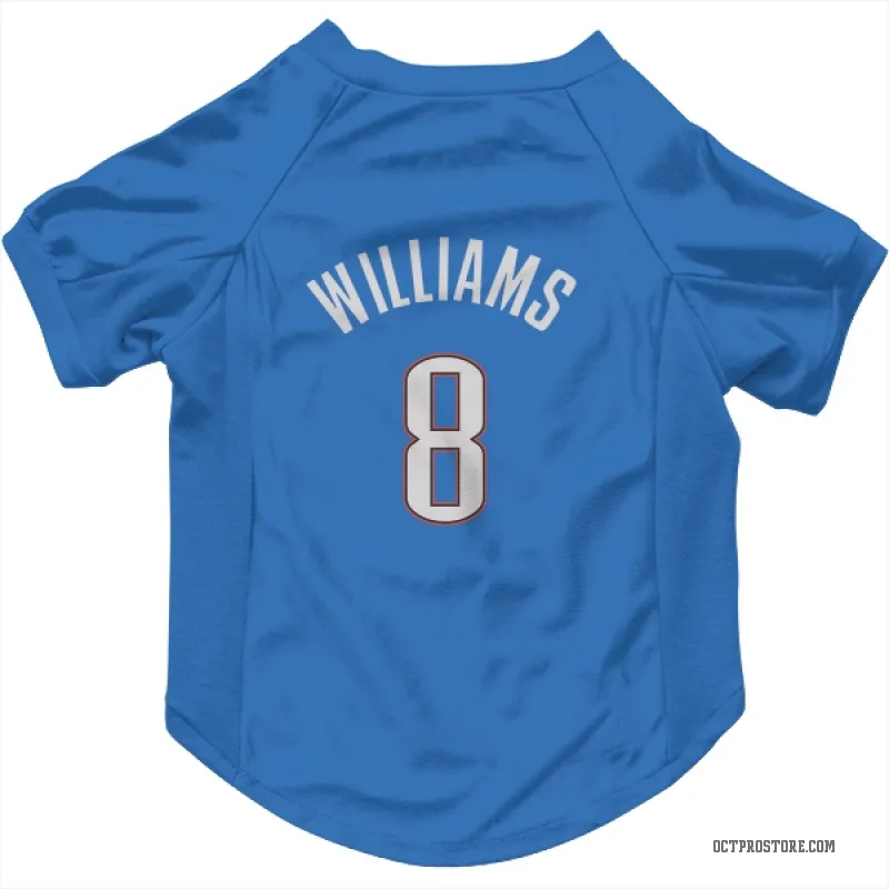 Jalen Williams  Blue Oklahoma City Thunder  Cat & Dog Pet Jersey
