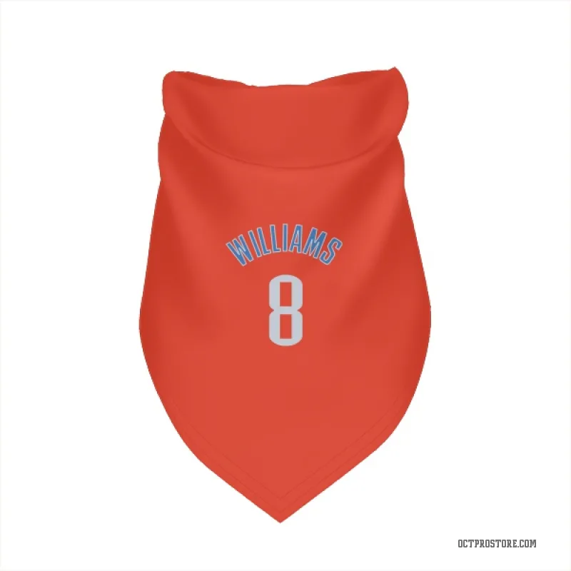 Jalen Williams  Orange Oklahoma City Thunder  Cat & Dog Pet Bandana