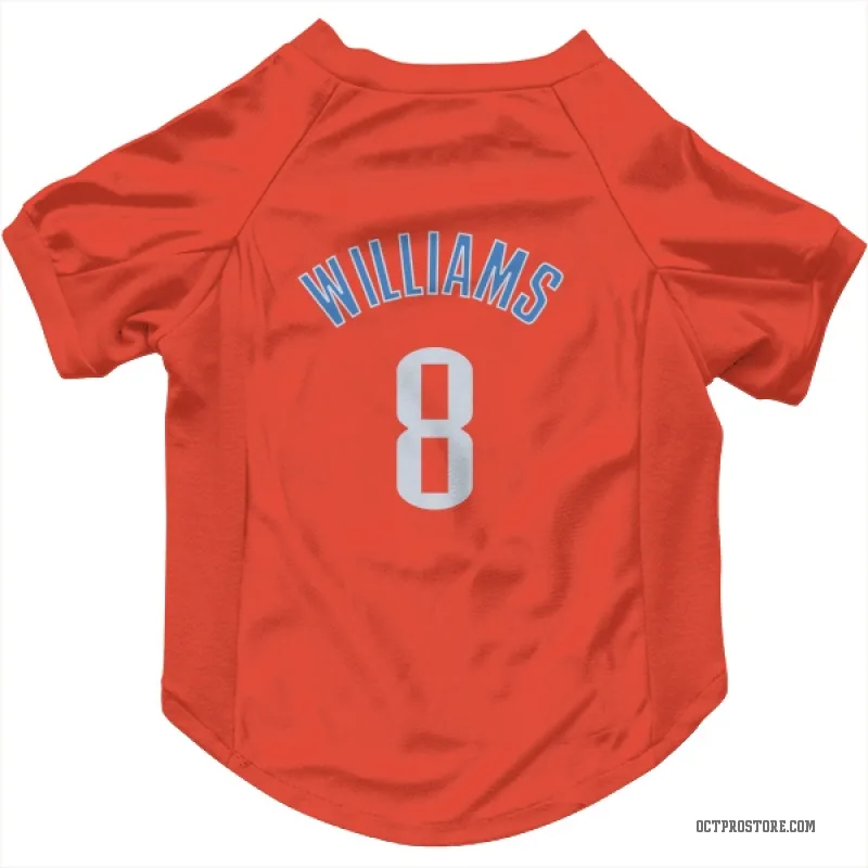 Jalen Williams  Orange Oklahoma City Thunder  Cat & Dog Pet Jersey