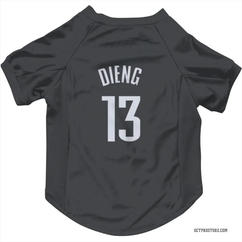Ousmane Dieng  Black Oklahoma City Thunder  Cat & Dog Pet Jersey
