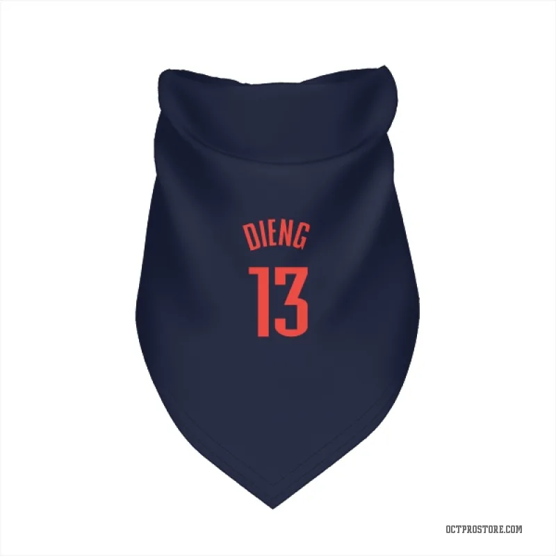 Ousmane Dieng  Navy Oklahoma City Thunder  Cat & Dog Pet Bandana