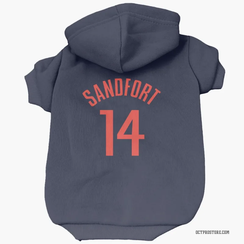 Payton Sandfort  Navy Oklahoma City Thunder  Cat & Dog Pet Hoodie