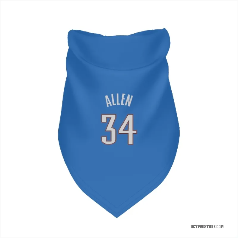 Ray Allen  Blue Oklahoma City Thunder  Cat & Dog Pet Bandana