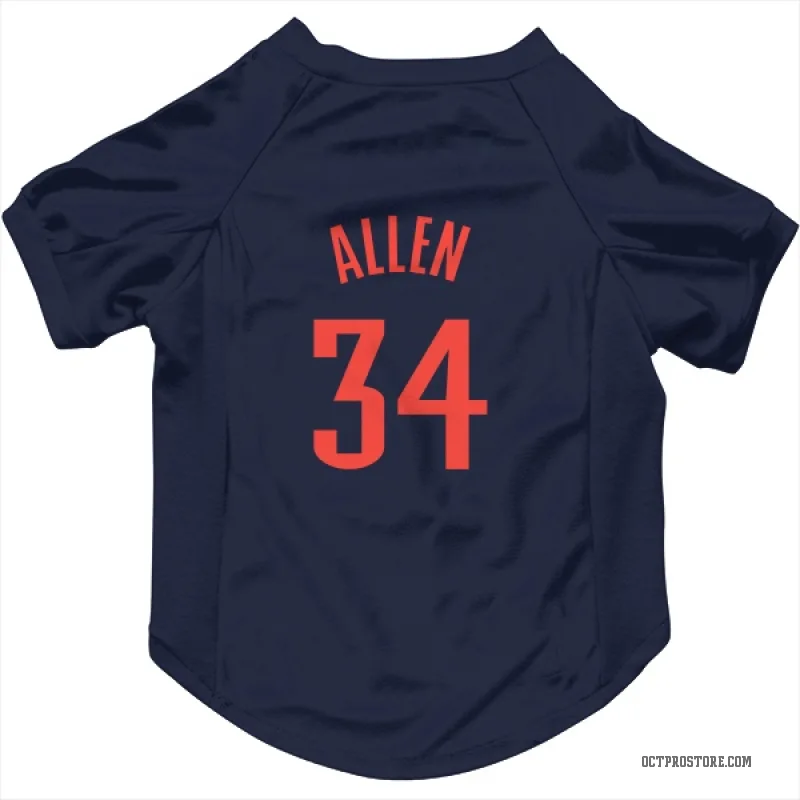 Ray Allen  Navy Oklahoma City Thunder  Cat & Dog Pet Jersey