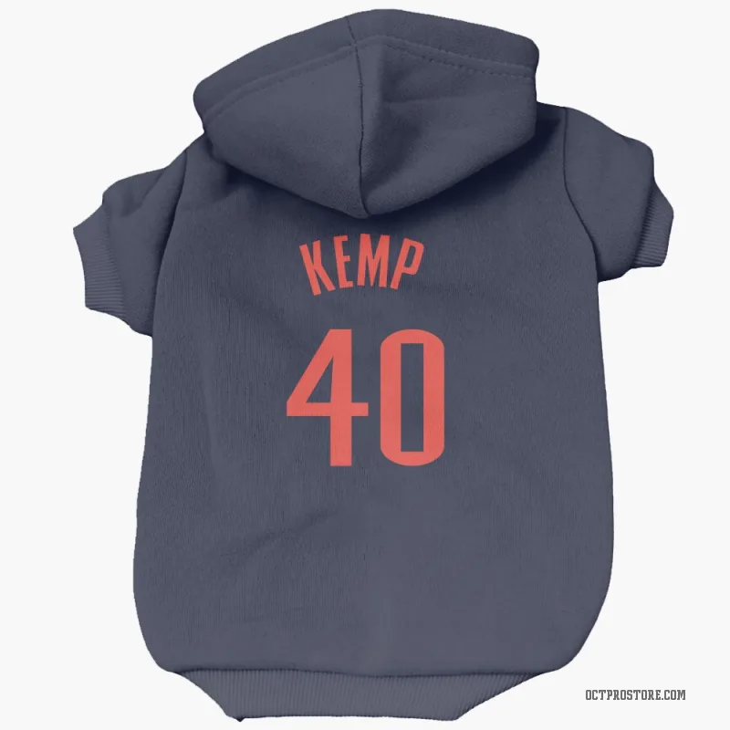 Shawn Kemp  Navy Oklahoma City Thunder  Cat & Dog Pet Hoodie