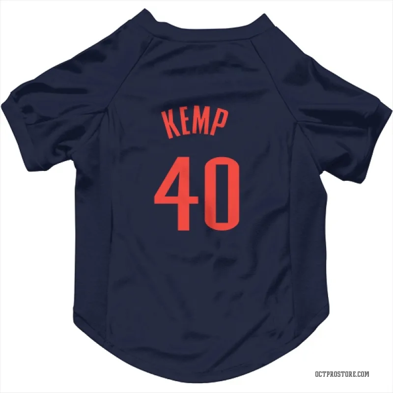 Shawn Kemp  Navy Oklahoma City Thunder  Cat & Dog Pet Jersey