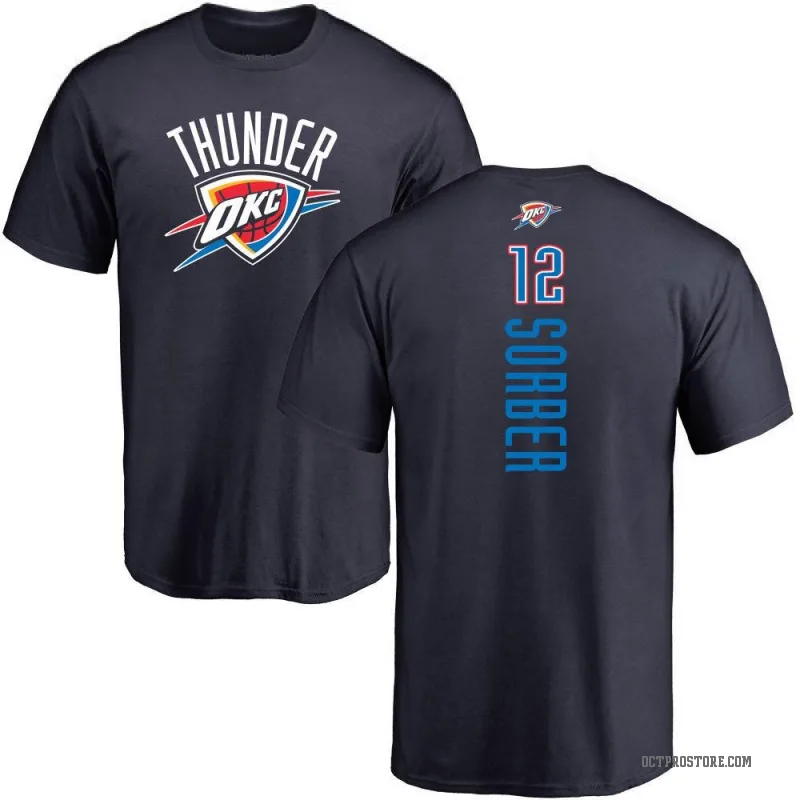 Thomas Sorber Men's Navy Oklahoma City Thunder Backer T-Shirt