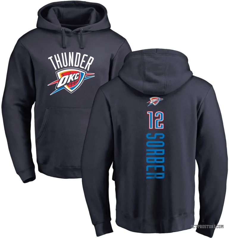 Thomas Sorber Men's Navy Oklahoma City Thunder Branded Backer Pullover Hoodie