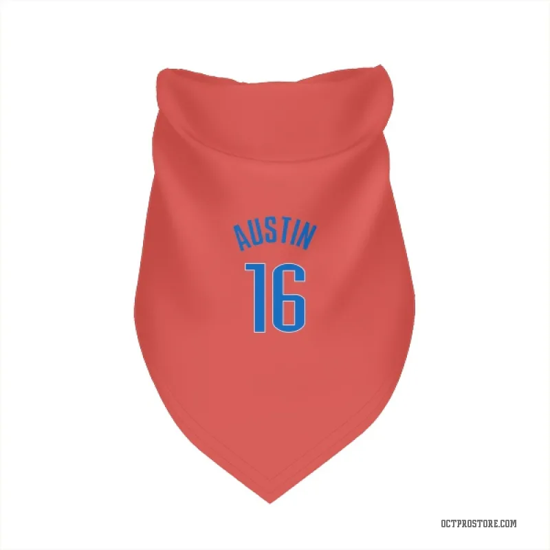 Zack Austin  White Oklahoma City Thunder  Cat & Dog Pet Bandana